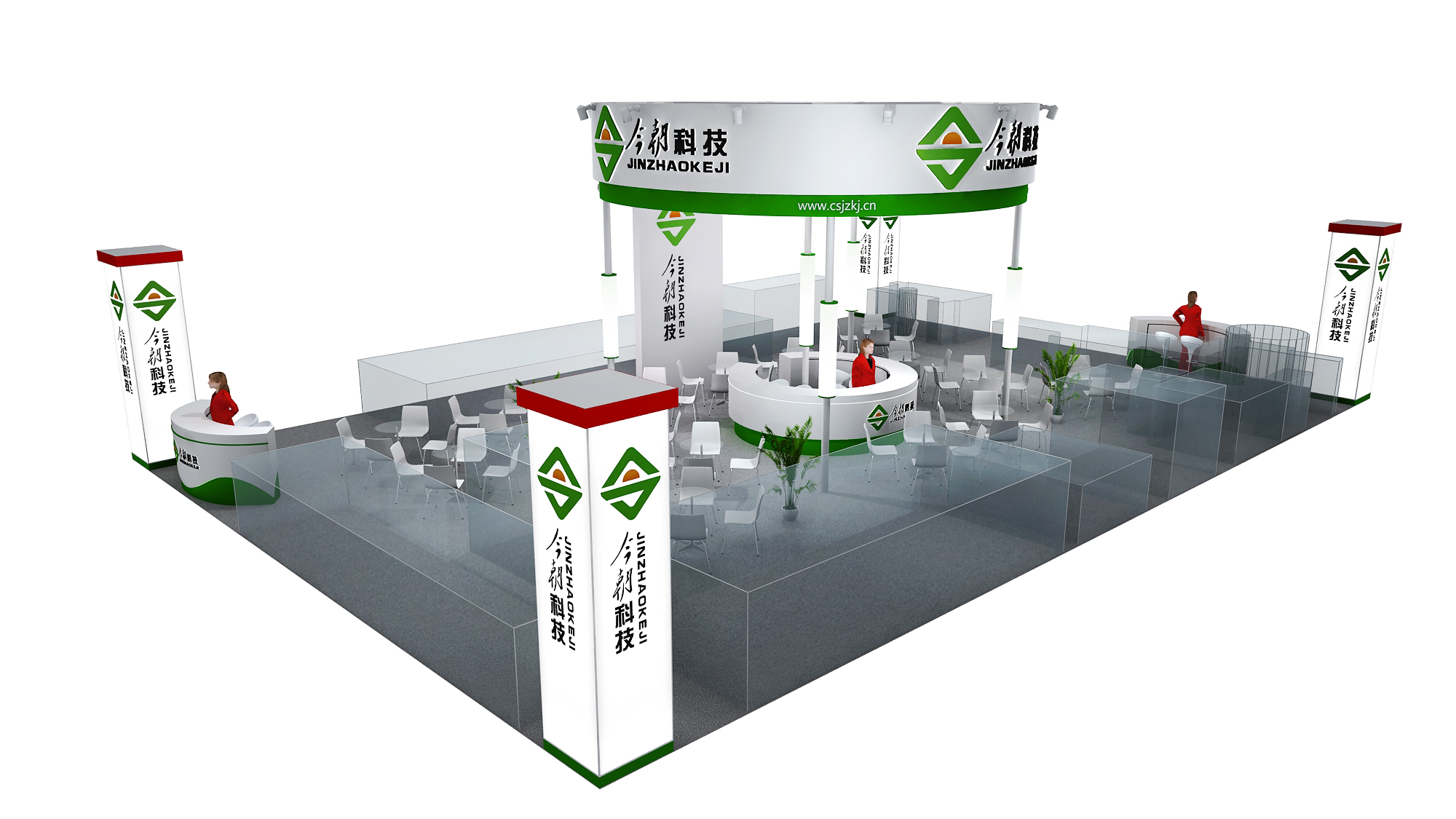 三星美国CES展会展台搭建商